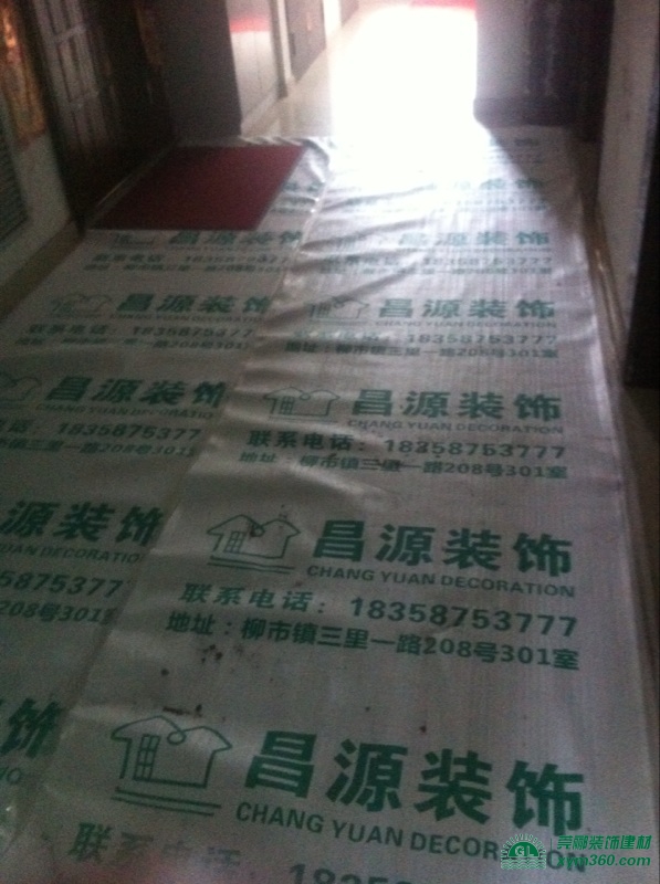 定制珍珠棉印刷保護(hù)膜，樂(lè)清昌源裝飾嘗試珍珠棉保護(hù)地板